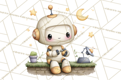 Cosmic Companions Clipart PNG, Cute Alien Creatures Product Image 2