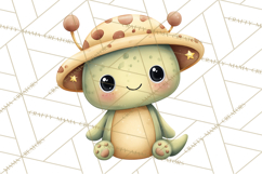 Cosmic Companions Clipart PNG, Cute Alien Creatures Product Image 3