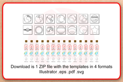 Laser cut SVG Solar system planets Home decor wall art Product Image 6