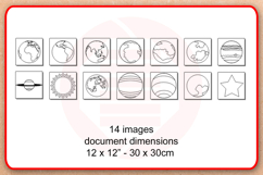 Laser cut SVG Solar system planets Home decor wall art Product Image 2