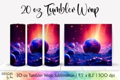 Mega Bundle with 3d Space Planets Tumbler Wrap Designs Product Image 15