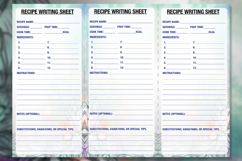 Set of planner sheets daily chores, health and budget. Product Image 8