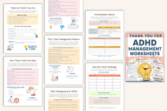 ADHD Time Management Worksheets 2026 &amp;2027 Product Image 5