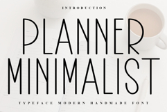 Planner Minimalist Product Image 1