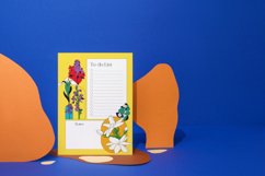 Vibrant Blooms Planner Page Canva Template Product Image 2