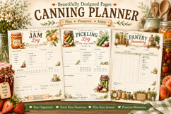 Canning and Preserving Planner Product Image 1