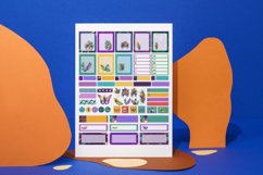 Mardi Gras Planner Sticker Canva Template Product Image 2