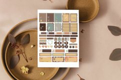 Boho Planner Sticker Canva Template Product Image 4