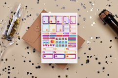 Pop Gradient Shapes Planner Stickers for Canva Product Image 2