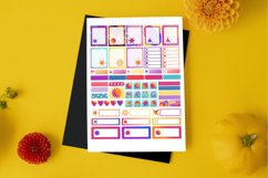 Pop Gradient Shapes Planner Stickers for Canva Product Image 3
