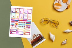 Pop Gradient Shapes Planner Stickers for Canva Product Image 4