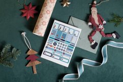 Scandinavian Winter Planner Stickers Canva Template Product Image 4