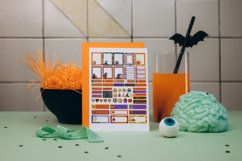 Halloween Planner Sticker Canva Template Product Image 2