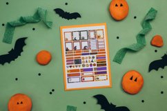 Halloween Planner Sticker Canva Template Product Image 4
