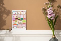 Psychedelic and Butterfly Planner Stickers Canva Template Product Image 4