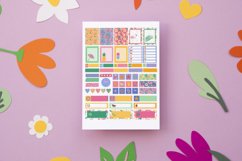 Bright Summer Planner Sticker Canva Template Product Image 2