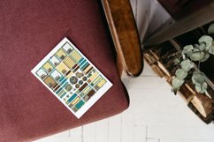 Groovy Retro Planner Stickers Canva Template Product Image 4