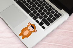 planner stickers, stickers silhouette, png svg cricut, minimalist flat art, christmas gift idea, Bundle, cute stickers, digital portraits, journal stickers, holiday stickers, sticker bundle, printable stickers, laptop stickers, scrapbook stickers, Laptop 