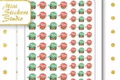 Kawaii Planner Stickers Bad Hair Day Girl Quotes Reminders Product Image 3