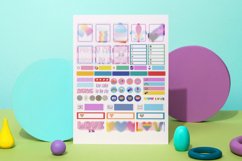 Spectrum Planner Stickers Canva Template Product Image 3