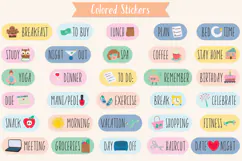 Planner Stickers | DIY Digital & Printable Tabs Organizer Product Image 5