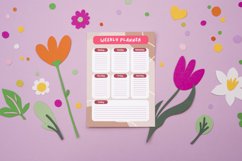 Owl Weekly Planner Canva Template Product Image 5