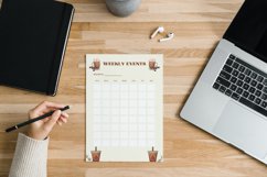 Coffee Planner Pages Canva Template Product Image 4