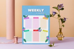 Butterfly Weekly Planner Canva Template Product Image 3