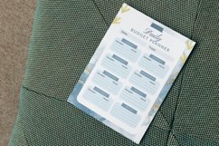 Glitter and Watercolor Planner Page Canva Template Product Image 3