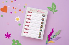 Owl Weekly Planner Canva Template Product Image 4