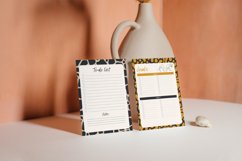 Animal Print Planner To-Do Page Canva Template Product Image 2