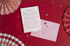 Pink Watercolor Valentine Planner Canva Template Product Image 5