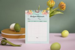 Easter Planner Pages Canva Template Product Image 2