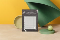 Chalkboard Weekly Planner Canva Template Product Image 4