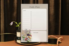 Planner Template with Wildflowers Canva Product Image 3