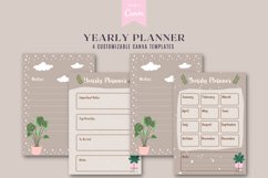 Yearly Planner Canva Template Product Image 1