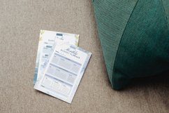 Glitter and Watercolor Planner Page Canva Template Product Image 2