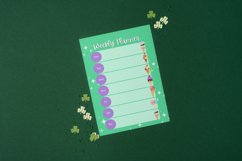 Ice Cream Weekly Planner Canva Template Product Image 4