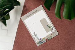 Planner Template with Wildflowers Canva Product Image 5