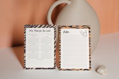 Animal Print Planner To-Do Page Canva Template Product Image 3