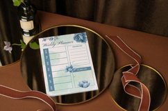 Watercolor Weekly Planner Canva Template Product Image 4