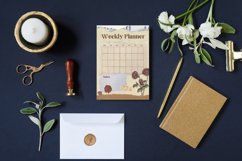 Vintage Planner Canva Template Product Image 4