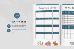 90 Day Sales Planner Canva Template Product Image 3