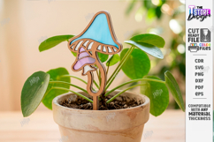 Decorative Plant Stakes Laser Cut | Garden Marker Laser |CNC Product Image 1