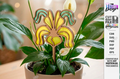 Decorative Plant Stakes Laser Cut | Garden Marker Laser |CNC Product Image 1