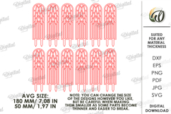 3D Plant Fence Laser Cut. Plant trellis SVG Product Image 2