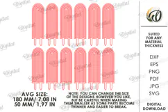 3D Plant Fence Laser Cut. Plant trellis SVG Product Image 2