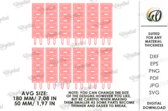 3D Plant Fence Laser Cut. Plant trellis SVG Product Image 2
