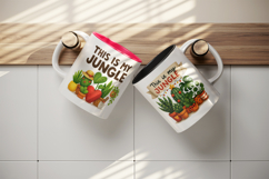 Plant Lover mug wrap printable sublimation design Product Image 3