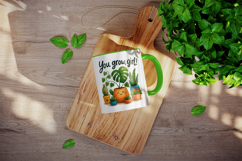 Plant Lover mug wrap printable sublimation design Product Image 4